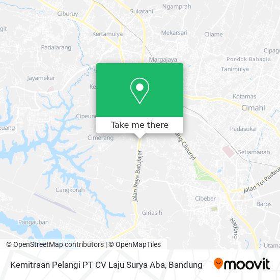 Kemitraan Pelangi PT CV Laju Surya Aba map