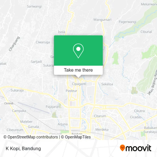 K Kopi map
