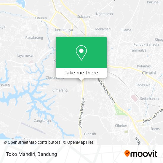 Toko Mandiri map