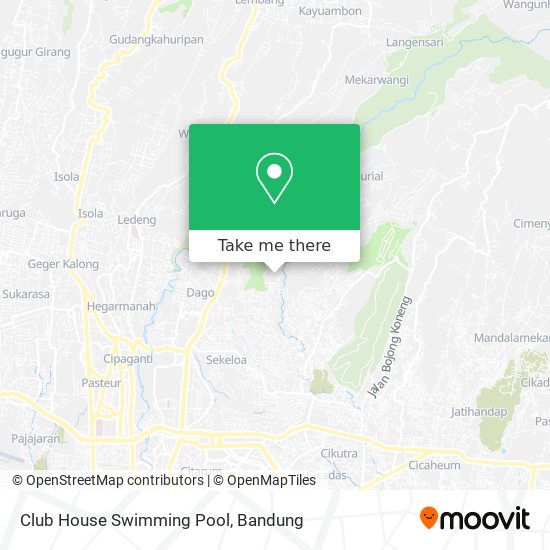 Club House Swimming Pool map