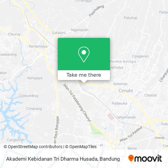 Akademi Kebidanan Tri Dharma Husada map