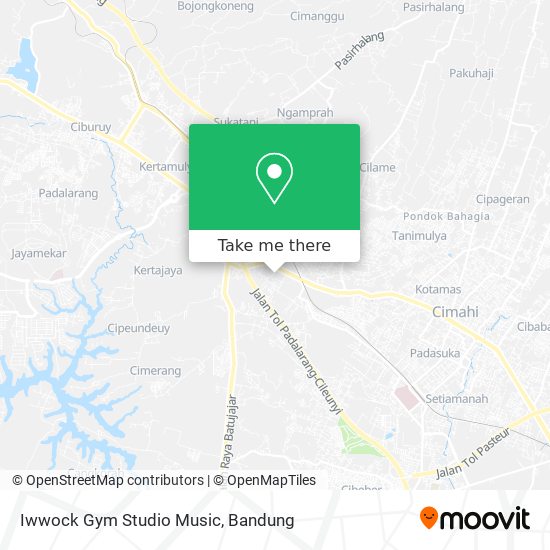 Iwwock Gym Studio Music map