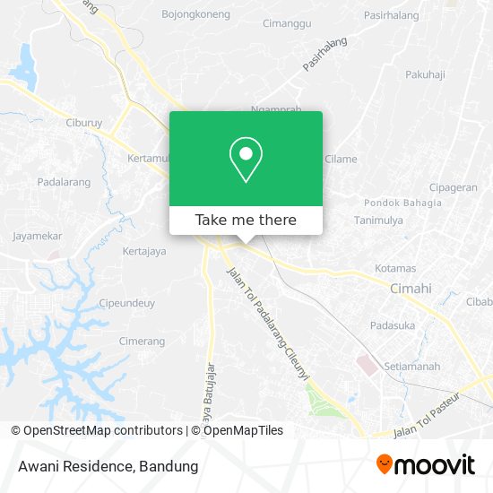 Awani Residence map