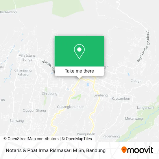 Notaris & Ppat Irma Rismasari M Sh map