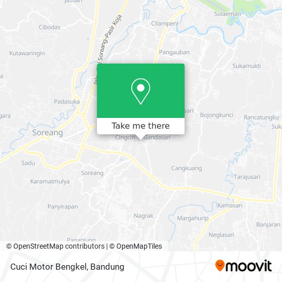 Cuci Motor Bengkel map