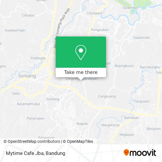 Mytime Cafe Jba map