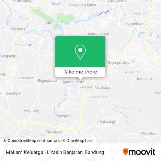 Makam Keluarga H. Yasin Banjaran map