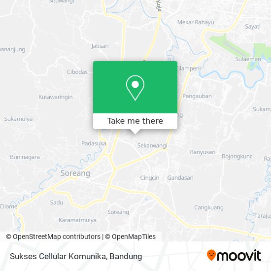 Sukses Cellular Komunika map