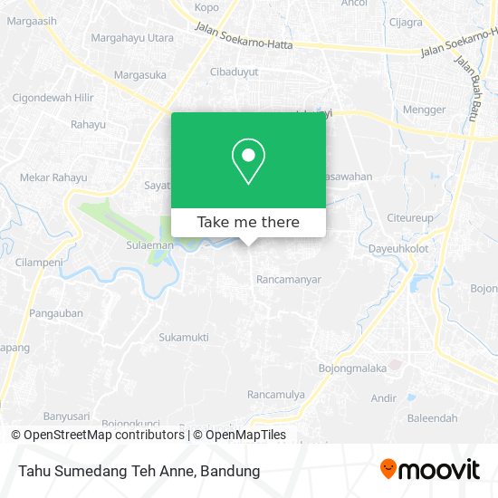 Tahu Sumedang Teh Anne map