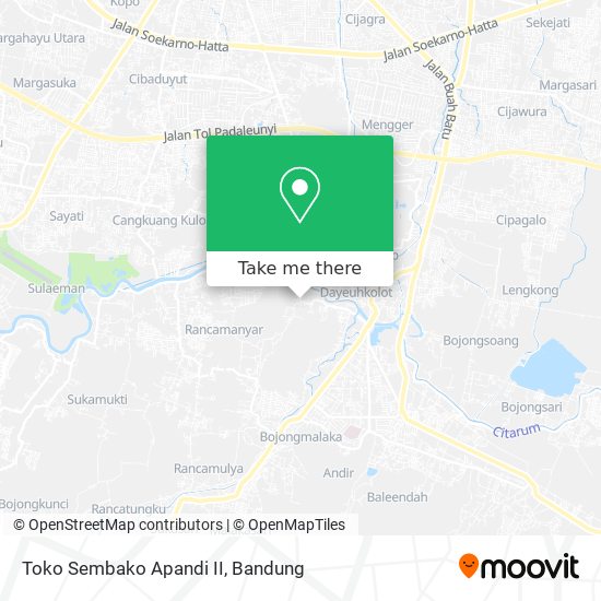 Toko Sembako Apandi II map