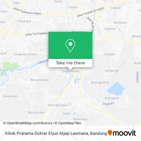 Klinik Pratama Dokter Etjun Atjep Lesmana map