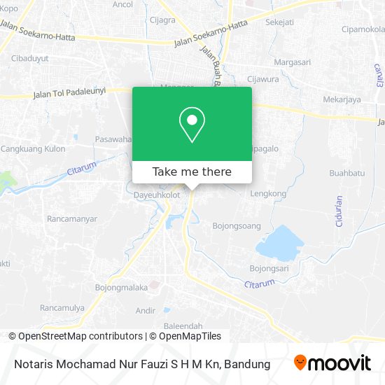 Notaris Mochamad Nur Fauzi S H M Kn map