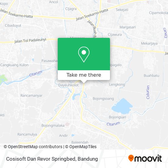 Cosisoft Dan Revor Springbed map