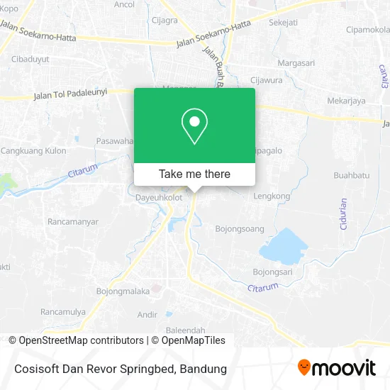 Cosisoft Dan Revor Springbed map