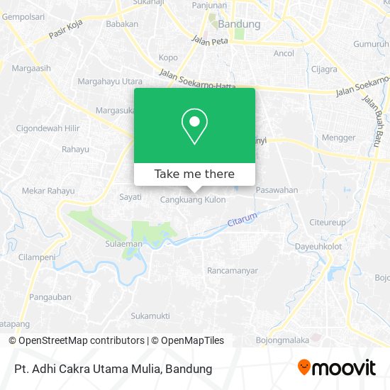 Pt. Adhi Cakra Utama Mulia map