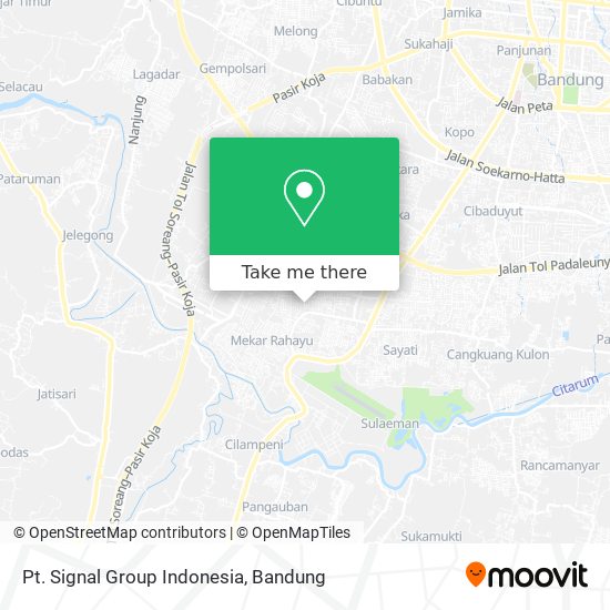 Pt. Signal Group Indonesia map