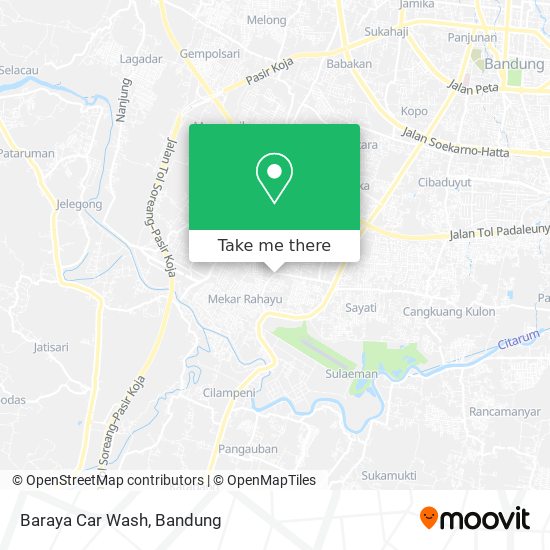 Baraya Car Wash map