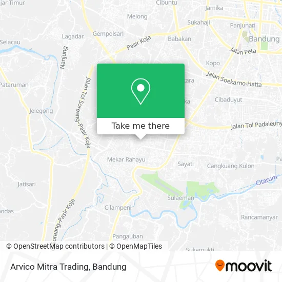Arvico Mitra Trading map