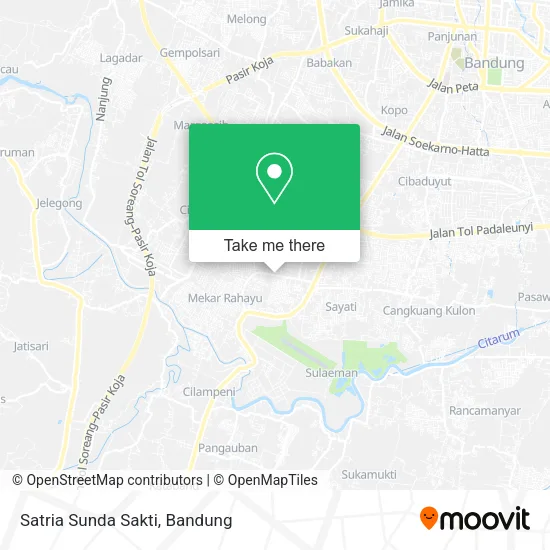 Satria Sunda Sakti map