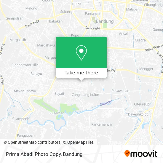 Prima Abadi Photo Copy map
