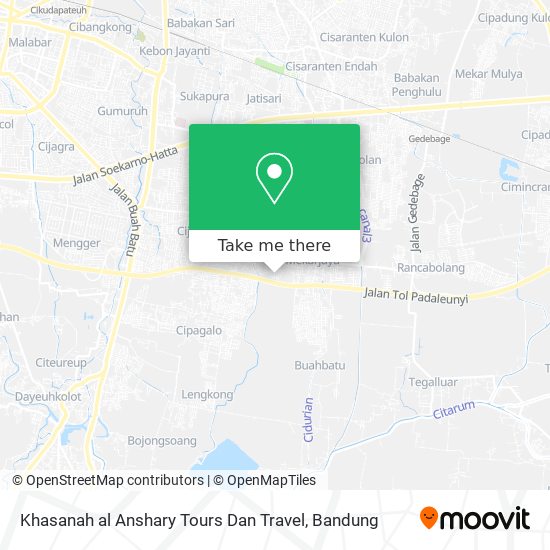 Khasanah al Anshary Tours Dan Travel map