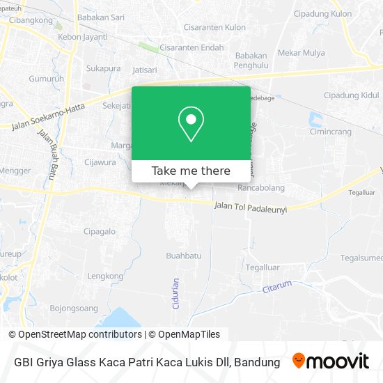 GBI Griya Glass Kaca Patri Kaca Lukis Dll map