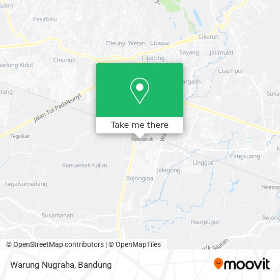 Warung Nugraha map