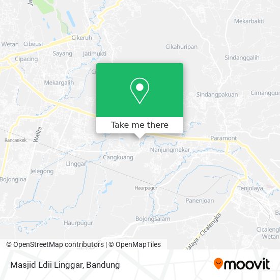 Masjid Ldii Linggar map