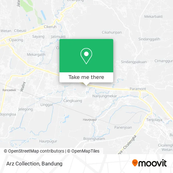 Arz Collection map