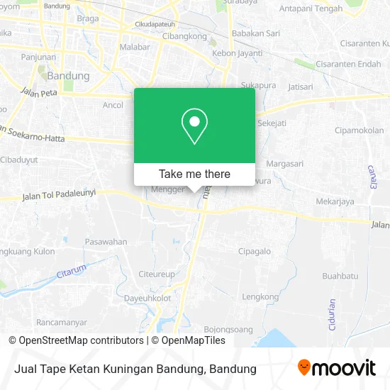 Jual Tape Ketan Kuningan Bandung map