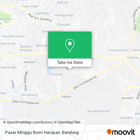 Pasar Minggu Bumi Harapan map