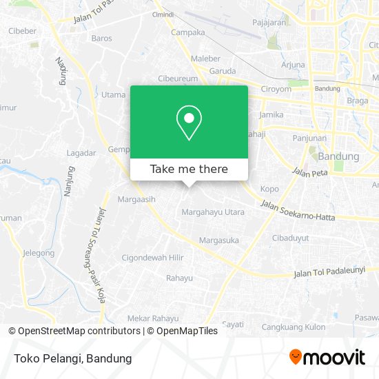 Toko Pelangi map