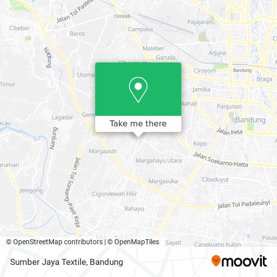 Sumber Jaya Textile map