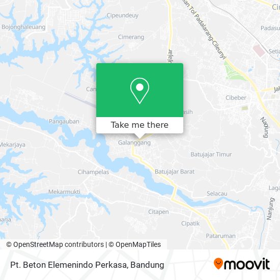 Pt. Beton Elemenindo Perkasa map