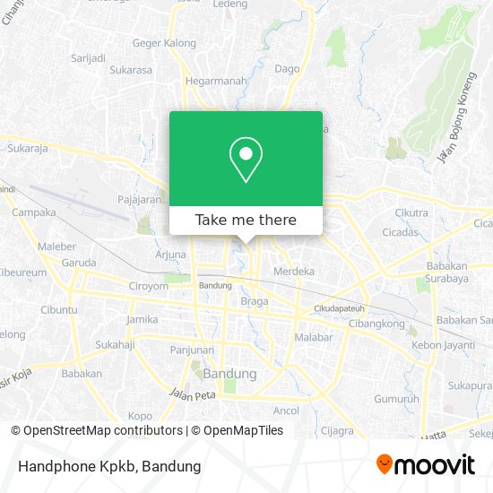 Handphone Kpkb map