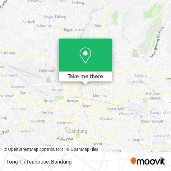 Tong Tji Teahouse map