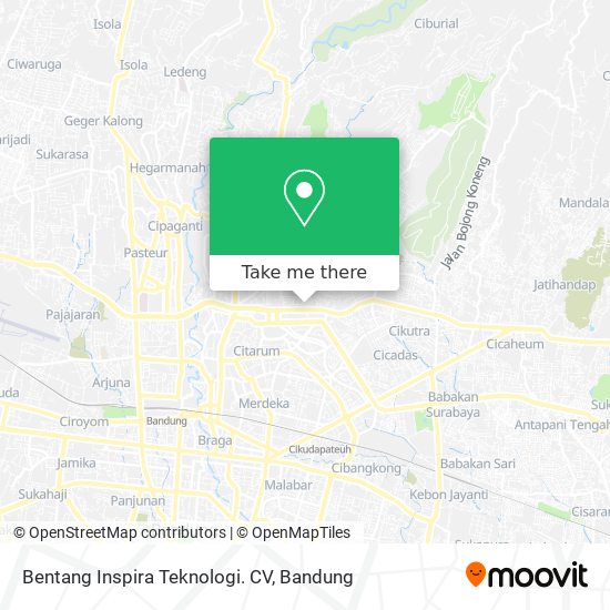Bentang Inspira Teknologi. CV map
