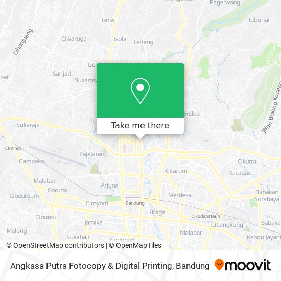 Angkasa Putra Fotocopy & Digital Printing map