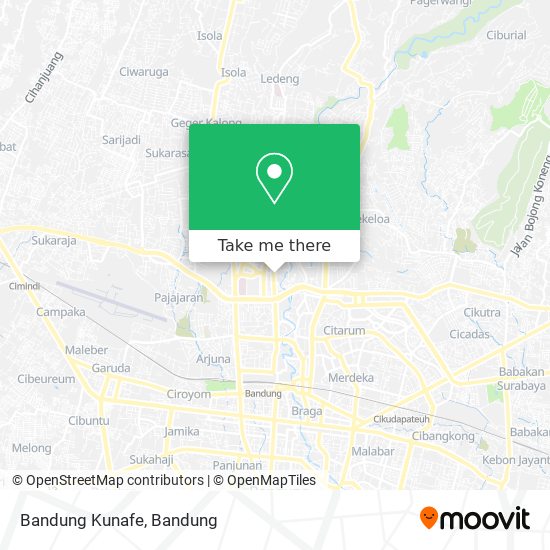 Bandung Kunafe map