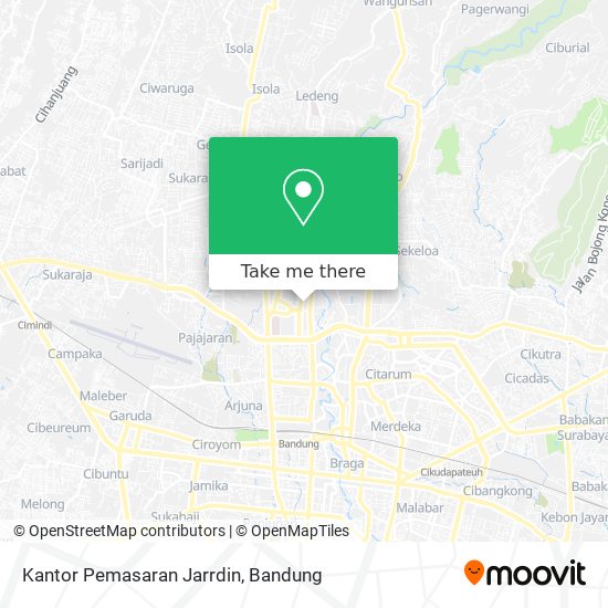 Kantor Pemasaran Jarrdin map