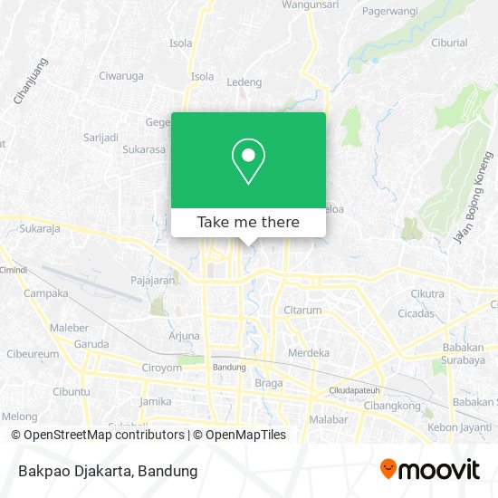 Bakpao Djakarta map