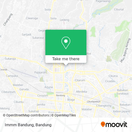 Immm Bandung map