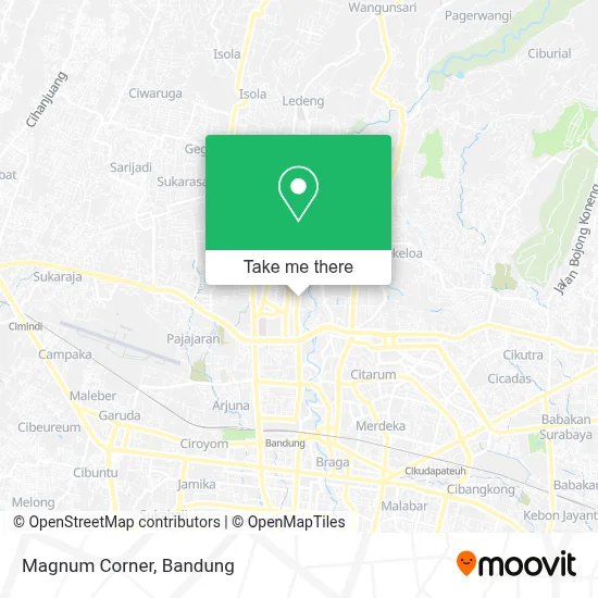 Magnum Corner map