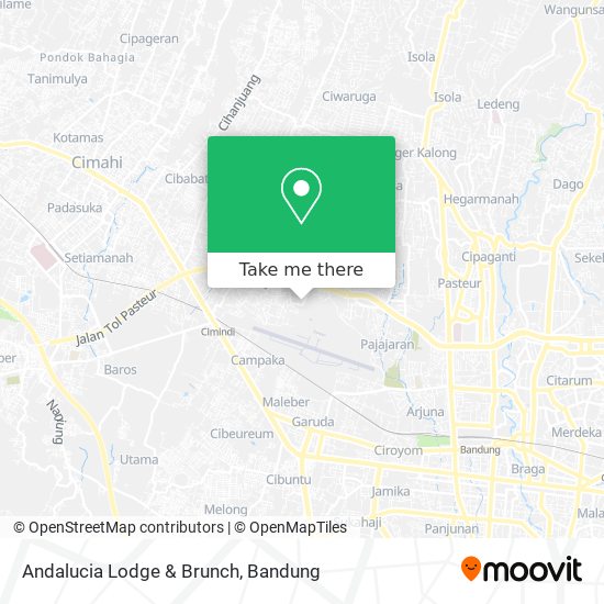 Andalucia Lodge & Brunch map