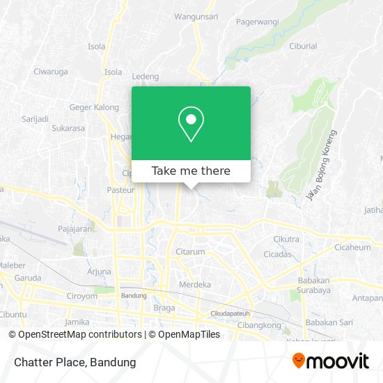 Chatter Place map