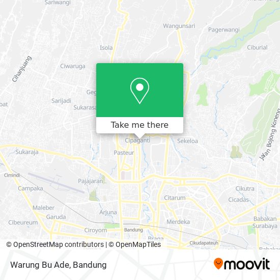 Warung Bu Ade map