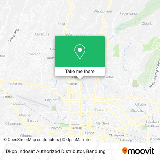 Dkpp Indosat Authorized Distributor map