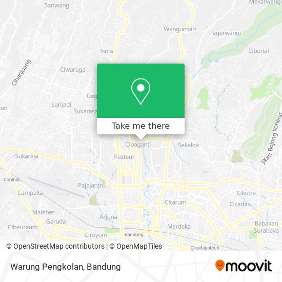 Warung Pengkolan map