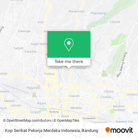 Kop Serikat Pekerja Merdeka Indonesia map