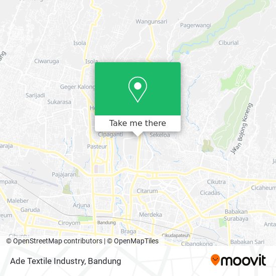 Ade Textile Industry map
